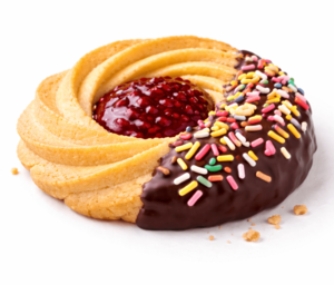 Italian Butter  -  Raspberry / Sprinkles