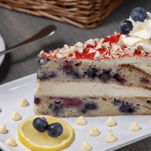 Lemonberry Mascarpone Cake